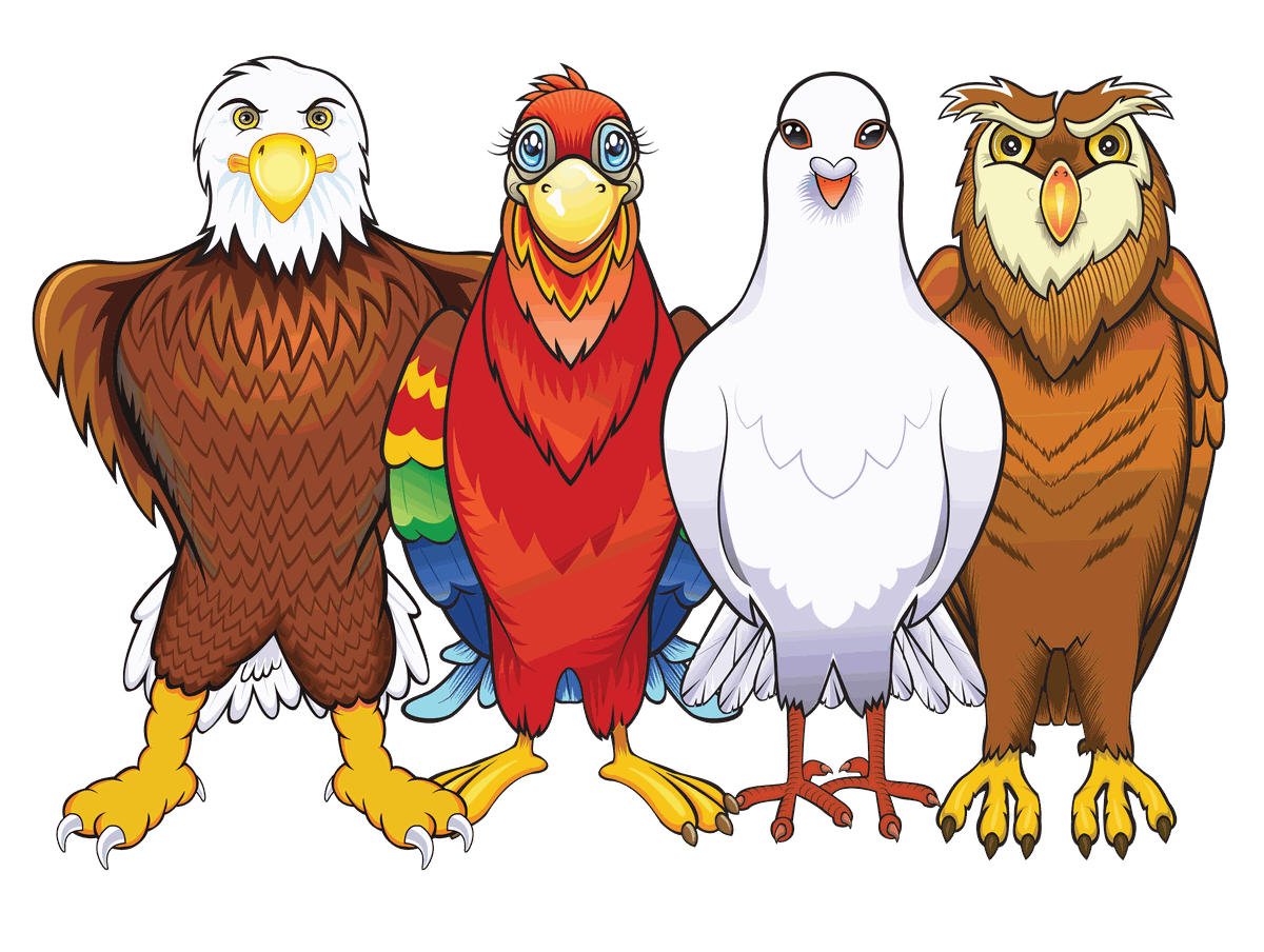Las cuatro aves de Take Flight with DISC